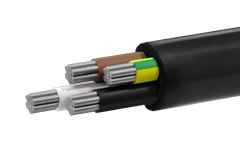 Power Cable AПвВГнг(А)-LS with Aluminum Conductors