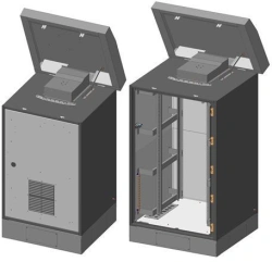 Outdoor Telecommunications Cabinet STU-P-23U 840x1550x780 IP55