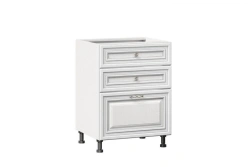 Kitchen Cabinet Type 4 LD.270140.000 with 3 Drawers (White)