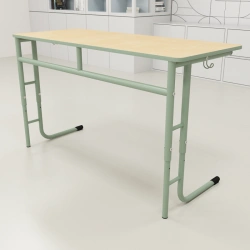 Adjustable School Desk for Two Students PSh7/2-R