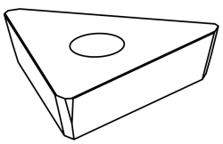Universal Carbide Insert TPCN 2204PDR P30U