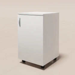 Built-in and Mobile Rack TL with High Doors and Drawers