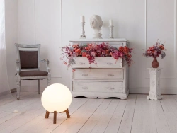 Sphere Shaped Wood_S 35 (PRO LED) IP40 3000K Light