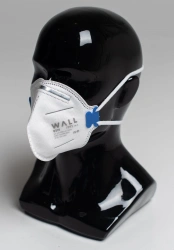 Foldable Filtering Respirator WALL 95H NR D FFP2 Without Exhalation Valve