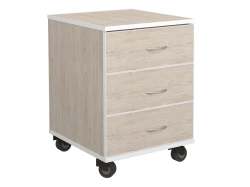 Agat 01.10.02 Mobile Cabinet with 3 Drawers