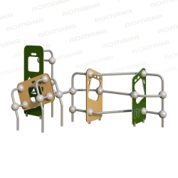 Children's Play Complex for Thematic Games and Physical Development - Romana 057.18.10