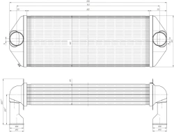 Air Charge Cooler RSM142G 1317 200
