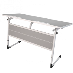 Adjustable Two-Seat Student Desk AGAT 01.03.08.01