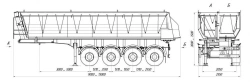 Heavy-Duty Semi-Trailer Production Model 924402