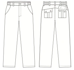 Peacekeeping Mission Trousers for Russian Law Enforcement