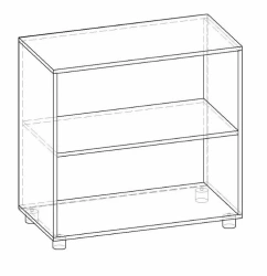 Low Shelf for Books and Documents RL 03/03