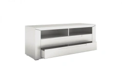 TV Stand 1400 in Glossy White - TYP 06 Model