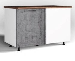 Corner Kitchen Base Cabinet Left Module Without Shelf