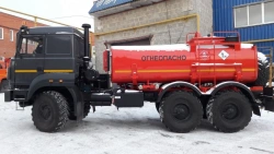 Oil Tanker for Transporting Oil and Oil Products ACN 4671J7-10 on Ural-5557-4551-80 Chassis
