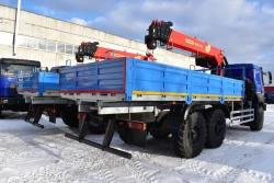 Special Cargo Truck with Crane Manipulator, Ural 7470-01, GIRD Model 5849AS, Modification 5849