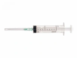 Sterile Single-use 10ml Luer Type Three-component Injection Syringe with 21G x 1 Needle