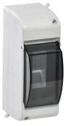 KREPTA 3 Compact Plastic Enclosure MKP42-N-02-30-20 IP30 White IEK