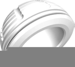 STM Snap-Fit Cement Fixation Component, 28mm Diameter, Size 52