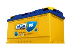 12V Lead-Acid Starter Battery 6СТ-90VL ACOM