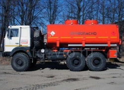 Specialized Fuel Tank Truck on MAZ Chassis 5N33-631226, 631228 Model 5675L4-10