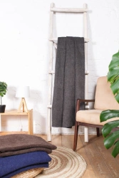 Smooth Dyed Half-Wool Fabrics for Blankets - Art. S119-ILSH