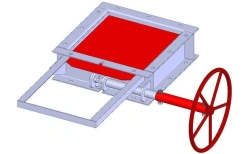 UZR Type Rack Valve for Grain and Bulk Material Release