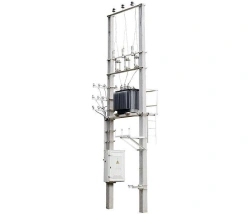 Complete Pole-Mounted Transformer Substation MTP-6(10)/0.4 kV