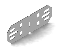 KUSSL Longitudinal and Angular Connector, 1.5mm Steel Thickness