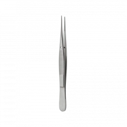 Anatomical Eye Forceps, Straight, 100 mm - TP-03-251-10
