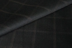 Suiting Fabric Wool Blend 19s77sAR-DY, Color 50-23