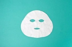 Disposable Spa Face Masks without Collar, 25 pcs, Spanlace, Art. 00-237
