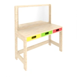 Speech Therapist Table | Natural Wood