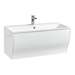 Aquaton Ondina 100 Wall-Mounted Vanity Sink Unit