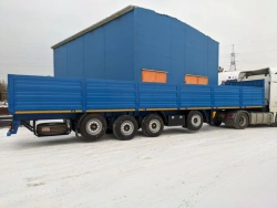 Four-Axle Flatbed Semi-Trailer BZAP 94554A