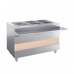 Riviera 2-Dish Food Warmer M2-1200-02-SO without Shelves