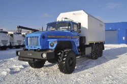 Explosive Material Transport Vehicle UZST01 586В-05 on Ural 4320-60