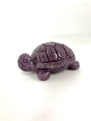 Charoit Turtle Figurine - Unique Souvenir