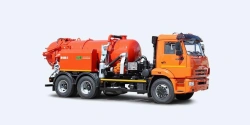 Vacuum Tanker for Mechanized Cleaning of Stormwater Drains KО-507А-2, KAMAZ-65115-A5