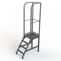 Fixed Height Aluminum Platform Ladder LPA-800-150