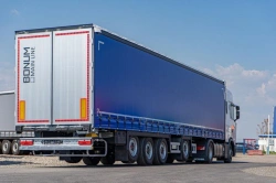 Special Semi-Trailer BONUM 914270 (Modification 914270-04) with KAMA and Cordiant Tires