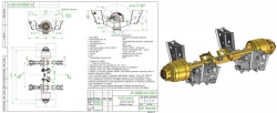 MT-2900805.1410.1-1950 Low-Frame Axle Unit with 11.0t Capacity