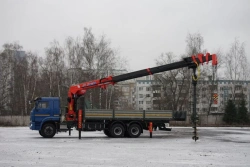 Hydraulic Crane Truck MКMA on KAMAZ 65117 Base 64К07N-UF