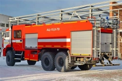 Fire Tanker Vehicle AC-15.0, Model 58811K65222, Modification 58811X on KAMAZ-65222-53/54 Chassis
