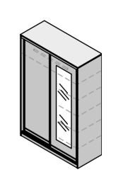 Wooden Wardrobe for Bedroom - Contemp, Bolero, Elsa, Carmen, Milana, Fandango, Twist Series