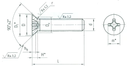 Countersunk Screws OСТ 1 31551-80