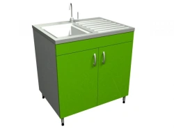 Medical Laboratory Workbench with Sink TML-02