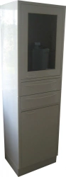 Medical Cabinet SE 207 with Glass and Metal Doors