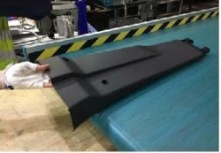 Right Center Pillar Lower Trim Assembly for Lightweight Vehicles