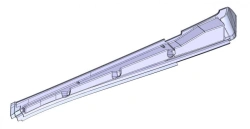 Left Assembly Column Cover Made of Polyester Fiberglass 5299230-5302512-50