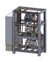 Central Refrigeration Unit K3Ц-Н300СС(пч)_Н901CS(пч)+H801CS-C.Ш5-FC3-G-KЖШ-ФФ